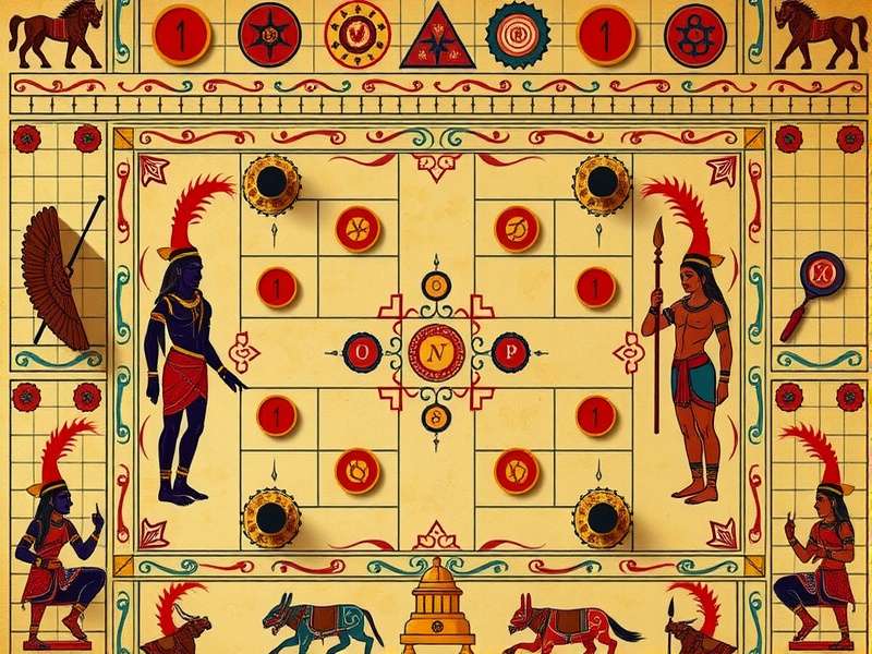 Strategic positions in Chaturanga Champion gameplay