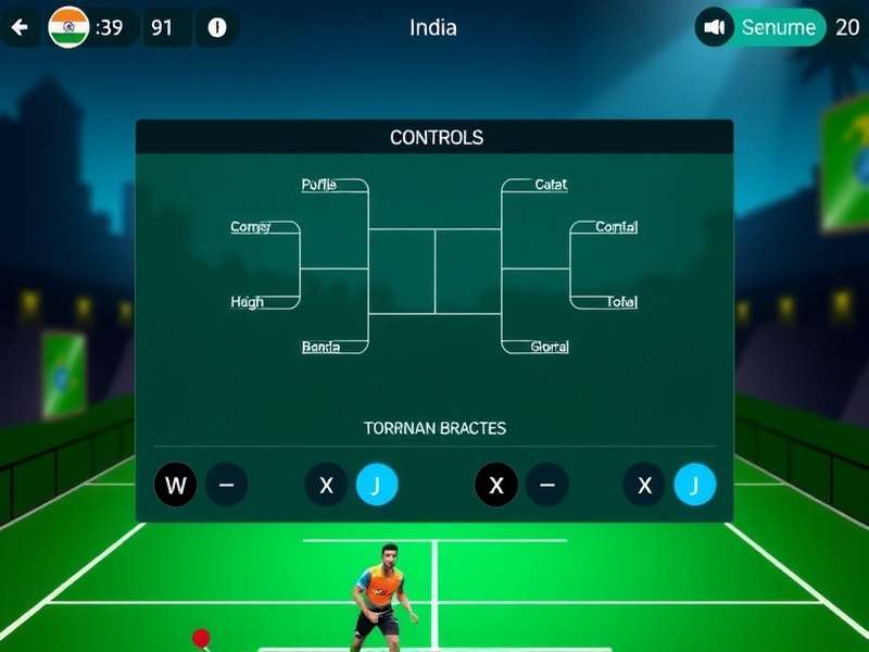 Paddle Legend India gameplay screenshot showing intuitive controls