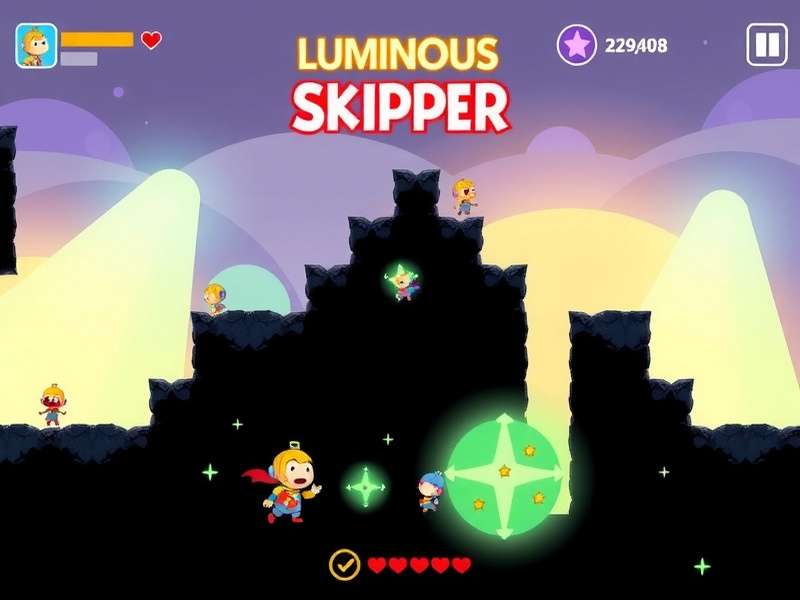 Luminous Skipper character selection screen