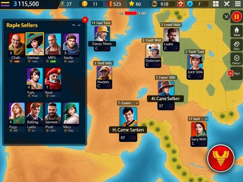 Quick Strike Blitz character roster showing diverse heroes