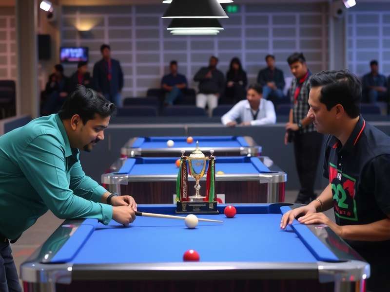 Pool Ace Of India National Championship trophy ceremony