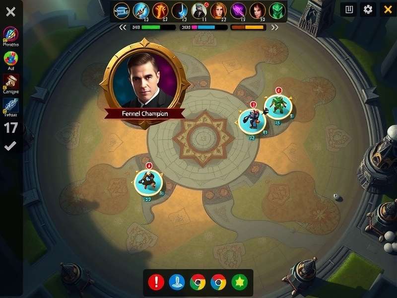 Fennel Resilient Champion gameplay screenshot showing character selection interface