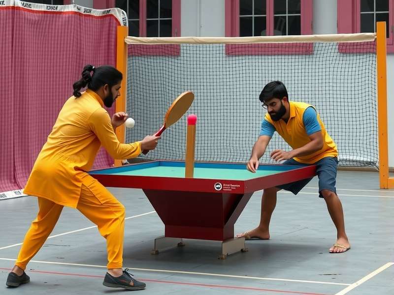 Official Punjabi Power Ping court dimensions and layout