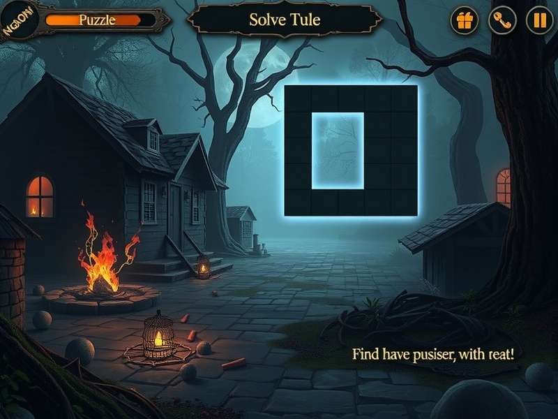 Nagaon Sinister Spirits puzzle solving interface