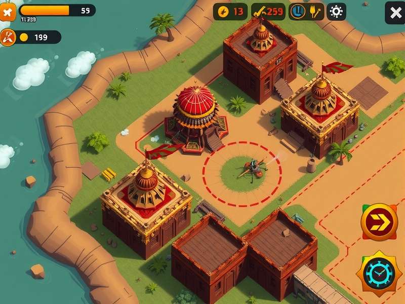 Chitradurga Fort Sentinel Pro gameplay screenshot showing defense mechanisms