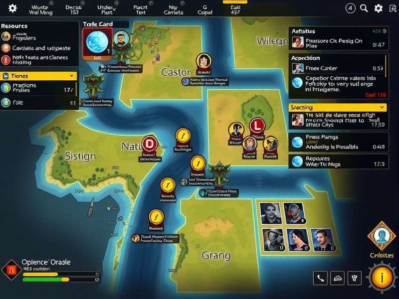 Opulence Operator Oracle development team working on game design