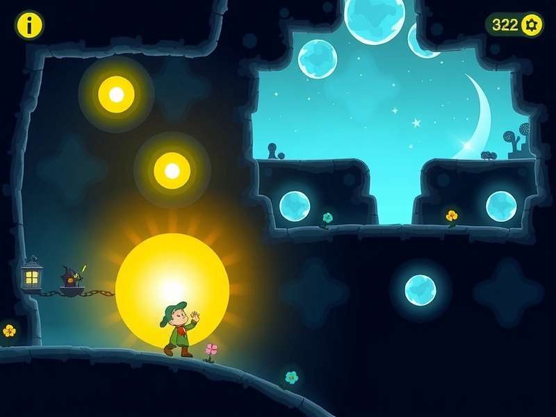 Luminous Skipper gameplay showing character using light powers