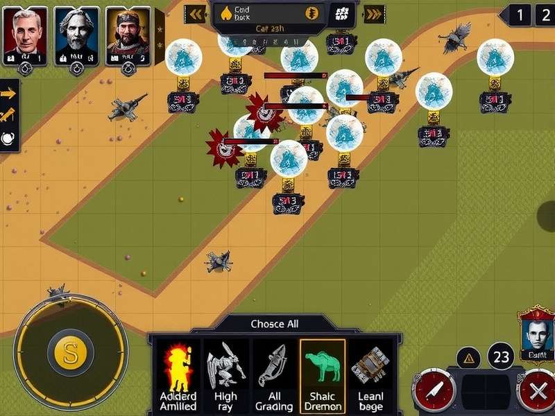 Charminar War Commander military units showcase