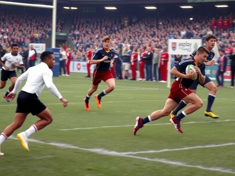 Rugby Supreme Sprint team strategy session diagram