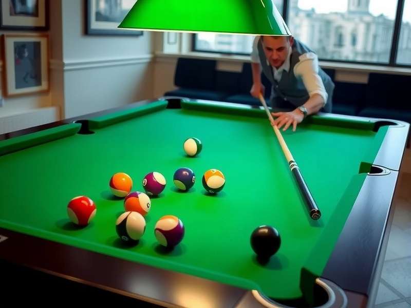 Pool Star rack formation and ball positioning