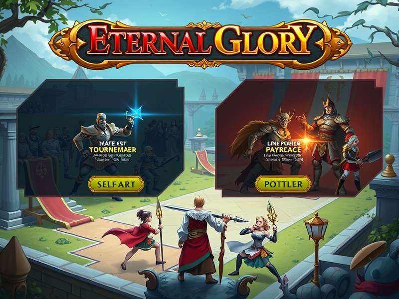 Eternal Glory tournament scene