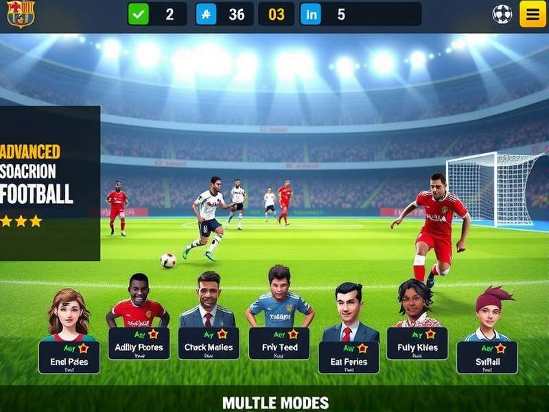 Goal Scoring Legend visual and audio features showcase