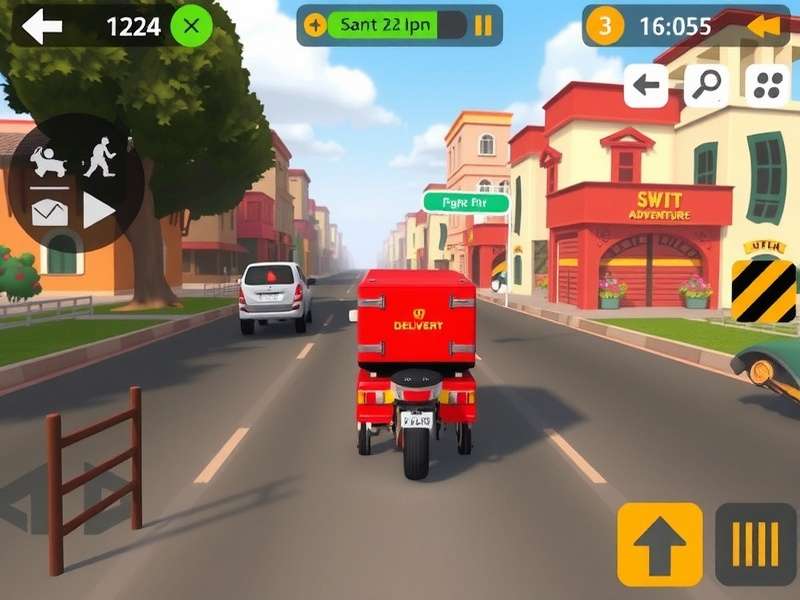 Swift Parcel Adventure rural delivery scene