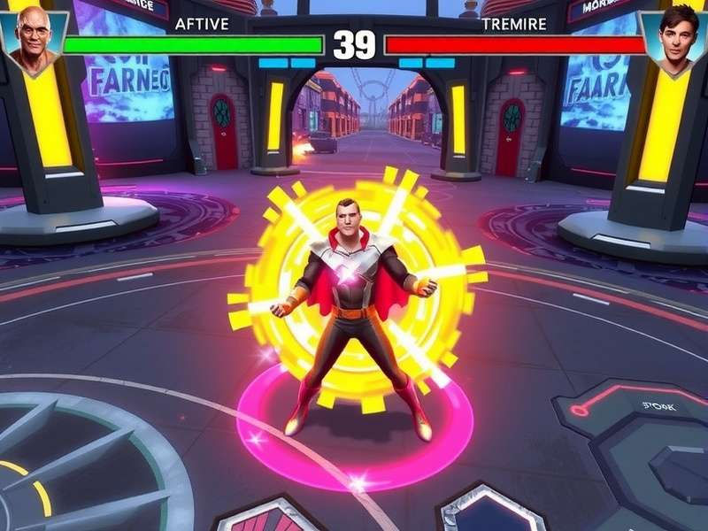 Marvel Force Thrower gameplay screenshot showing character using force abilities