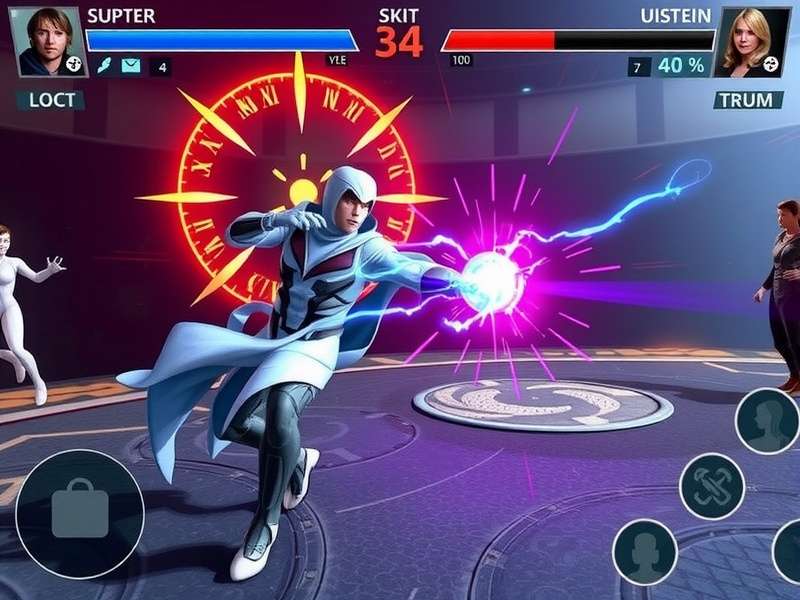 Marvel Force Thrower environment interaction demonstration