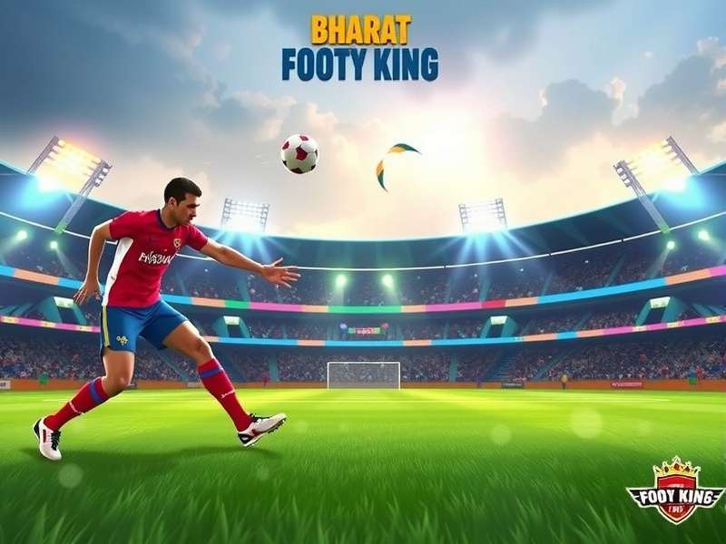 Bharat Footy King control scheme and user interface
