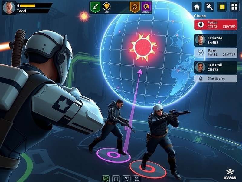 Elite Enforcers gameplay screenshot showing tactical combat