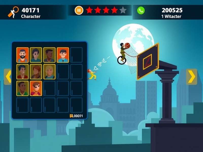 Mumbai Dunk Titan character selection screen