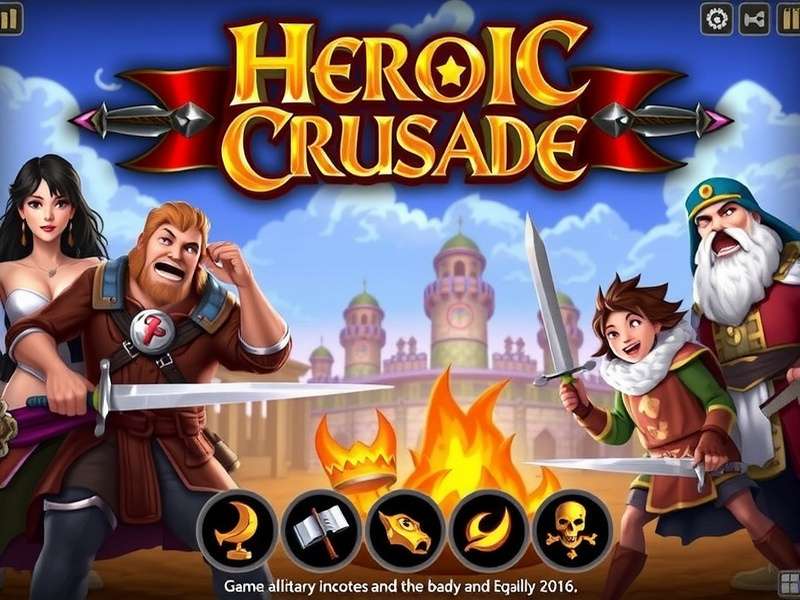 Heroic Crusade Game Interface