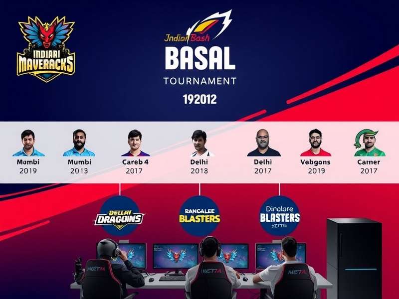 Delhi Dragons team showcasing their roster