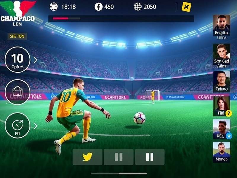 Goa Midfield Champion gameplay screenshot showing midfield action