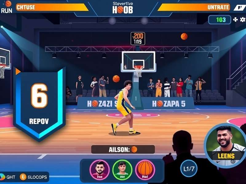 India Hoop Sensation esports tournament with live audience