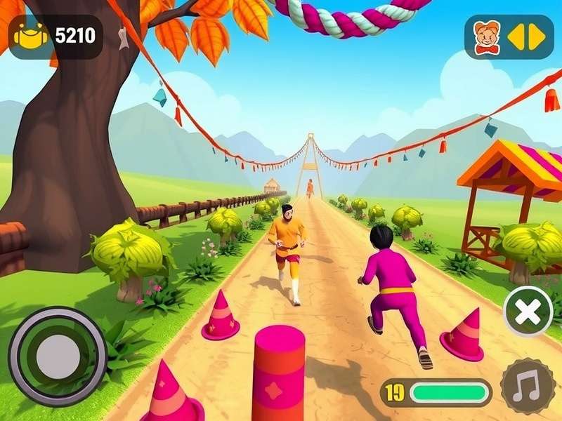 Holi Fun Run Challenge obstacle course complexity