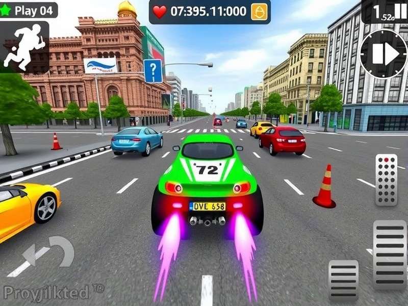 Ahmedabad Rally Dominator track map showing various racing locations