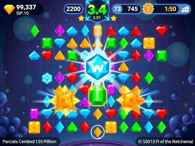 Gem Rush Elite special gem combinations and power-ups