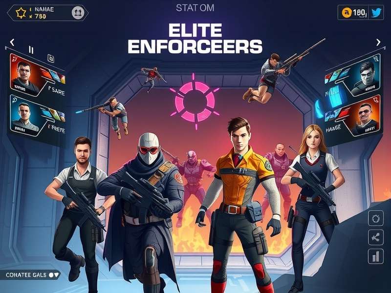 Elite Enforcers strategic map control demonstration