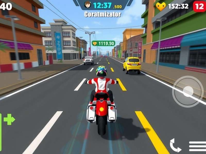 Dash Hero Vizag multiplayer racing competition screenshot