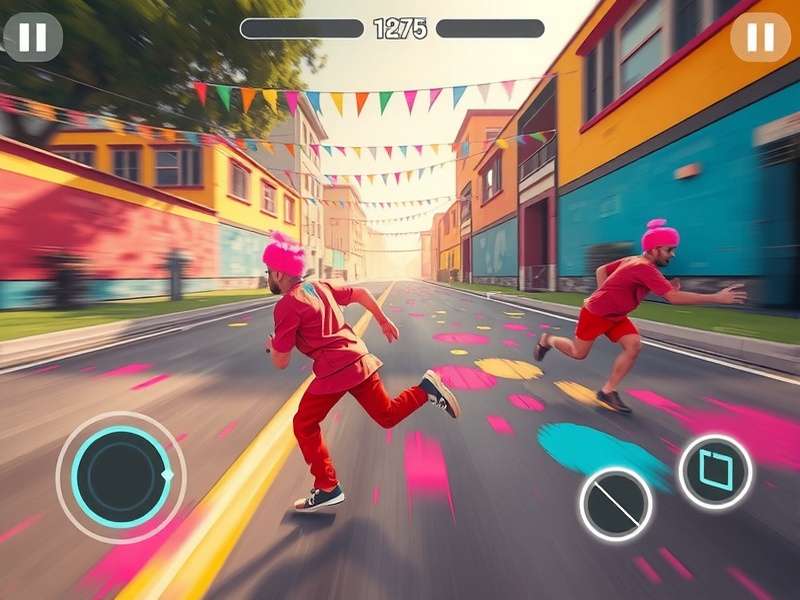 Advanced Festive Holi Sprint gameplay strategies and color combinations