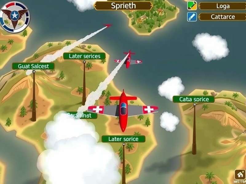 Goa Flyer Game Interface - Aerial view of Goa landscapes