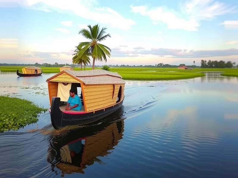 Kerala Backwaters Trip gameplay interface