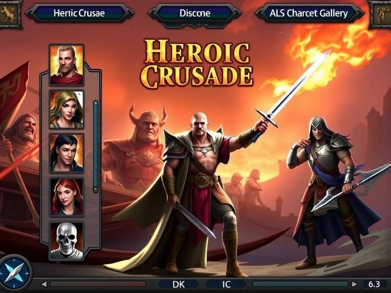 Heroic Crusade Character Gallery