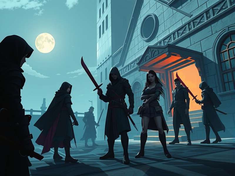 Anise Assassin development team working on the game