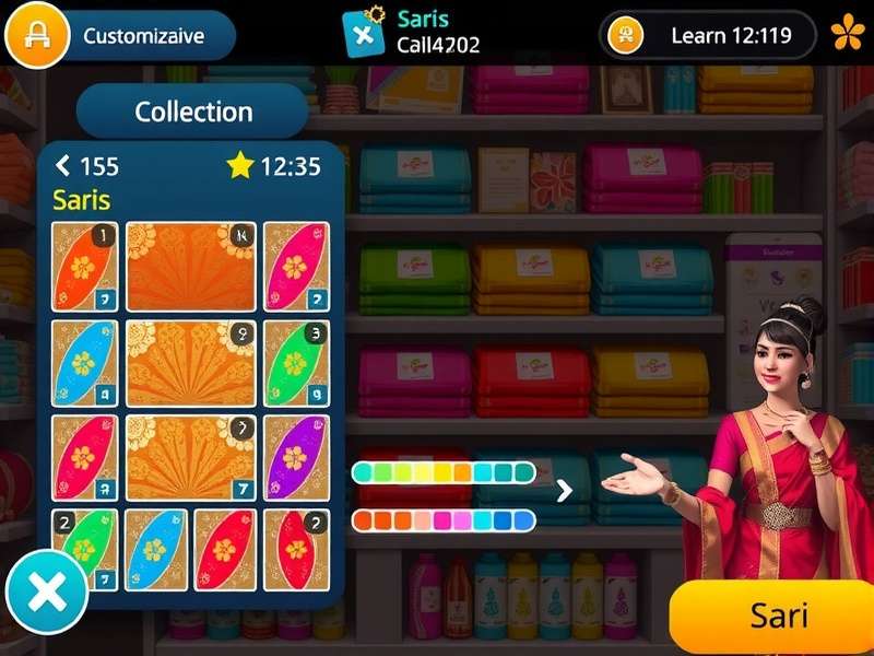 Customer interaction screen in Sari Store Surge