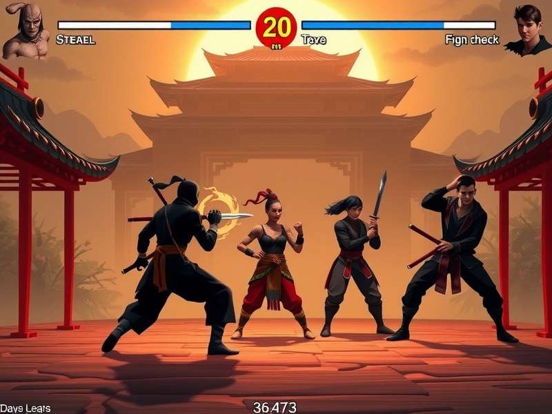 Nellai Shadow Ninja character lineup showing main protagonist and supporting cast