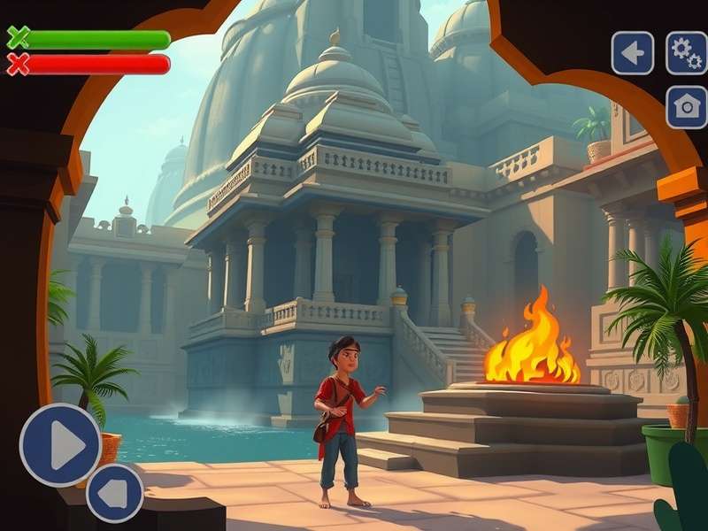 Tom S Ganges Quest features showcase with multiple gameplay elements