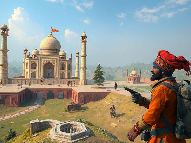 Express Expedition Expert gameplay showing Indian landscape