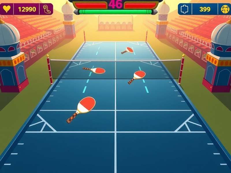 India Paddle King multiplayer mode showcasing competitive gameplay