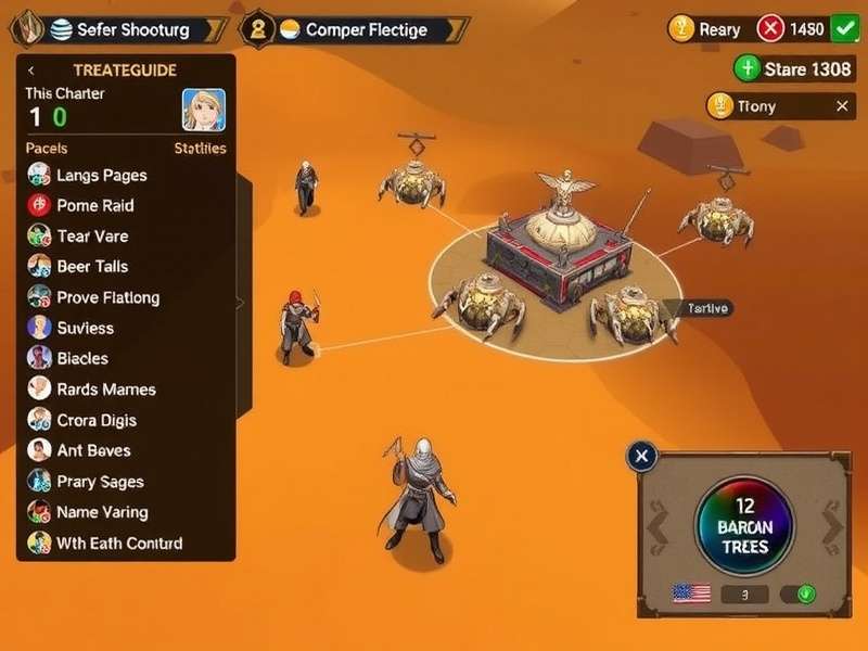 Thar Storm Legends gameplay screenshot showing desert combat