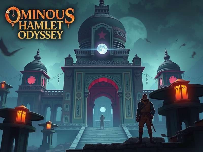 Ominous Hamlet Odyssey character art showing main protagonists