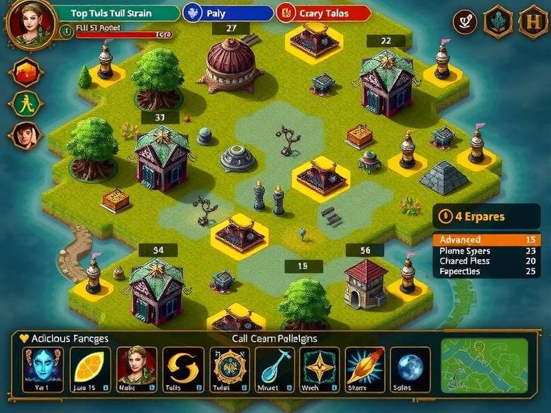 Glorious Tulsi Strain strategy interface showing resource management