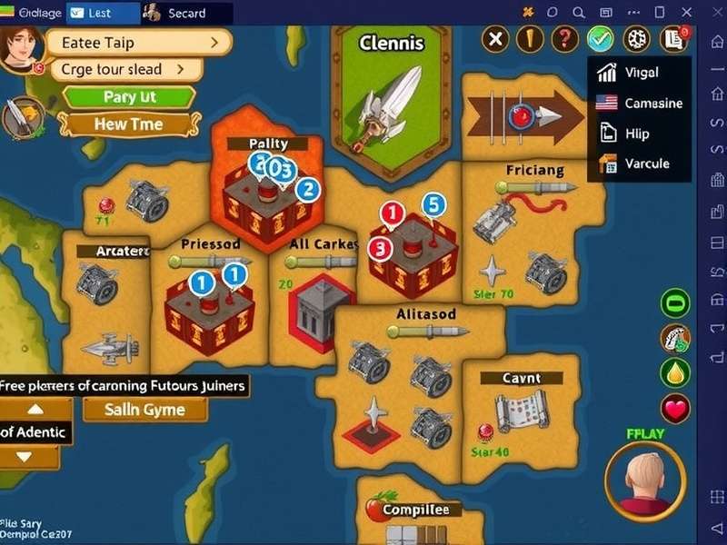 Spice Warrior Rivals Game Interface