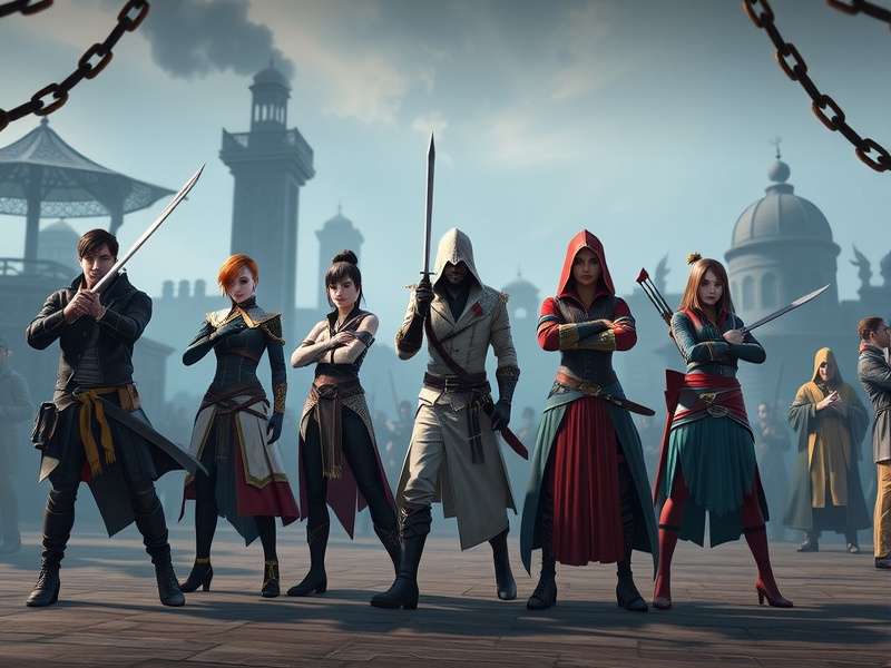 Anise Assassin gameplay screenshot showing stealth mechanics