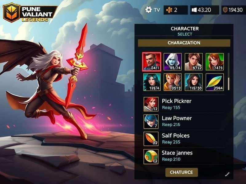 Pune Valiant Legends gameplay screenshot showing character combat