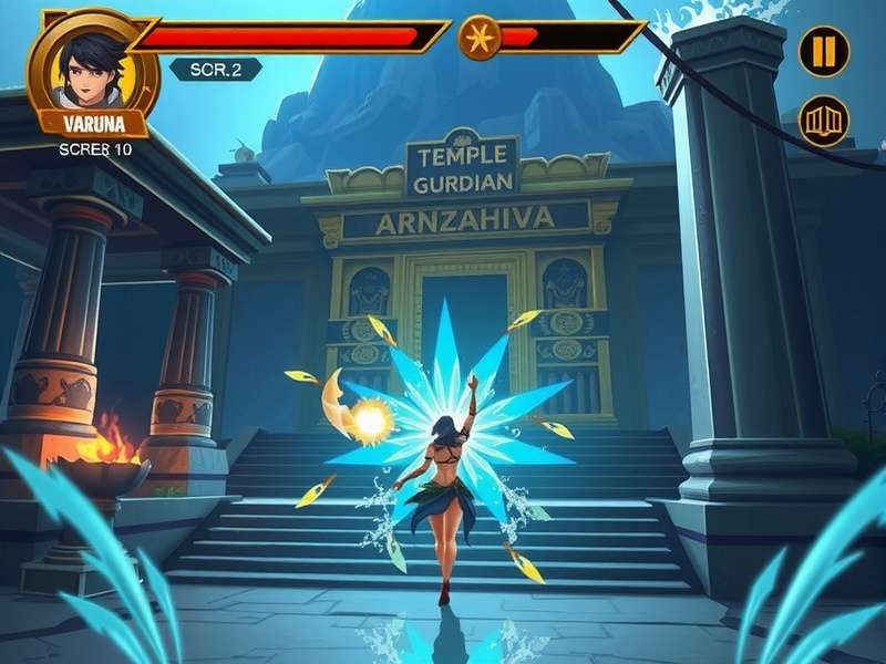 Temple Guardian Supreme character selection screen