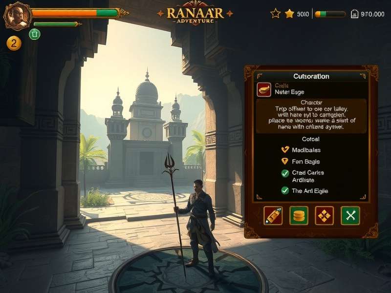 Rana S Legacy Adventure character customization screen