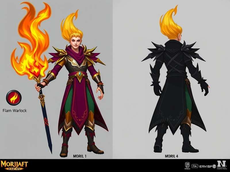 Morjim Flame Warlock gameplay interface